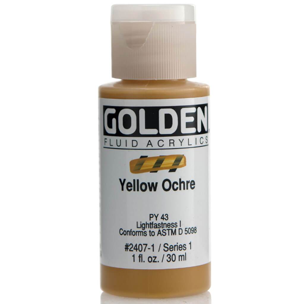 Golden Fluid Acrylic Paint 1oz