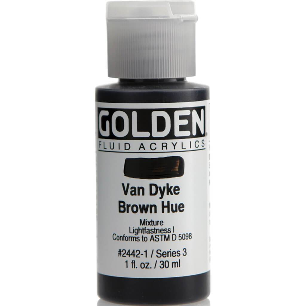 Golden Fluid Acrylic Paint 1oz