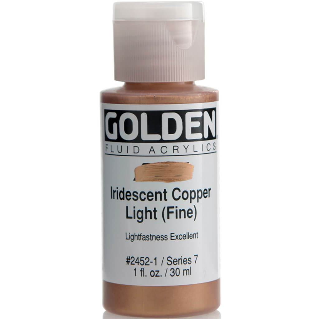 Golden Fluid Acrylic Iridescent Paint 1oz