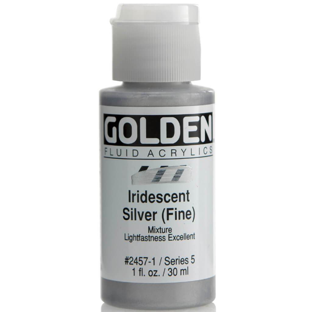 Golden Fluid Acrylic Iridescent Paint 1oz