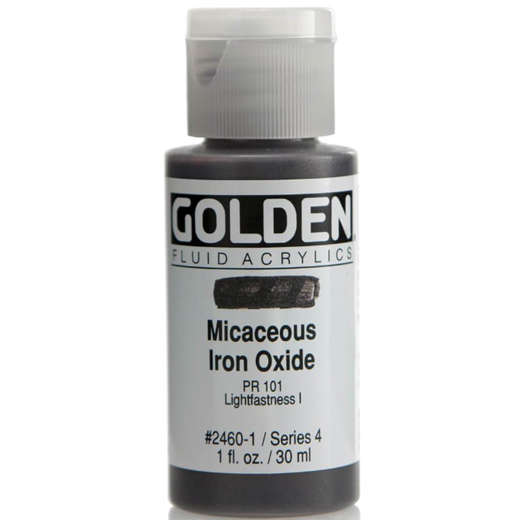 Golden Fluid Acrylic Iridescent Paint 1oz