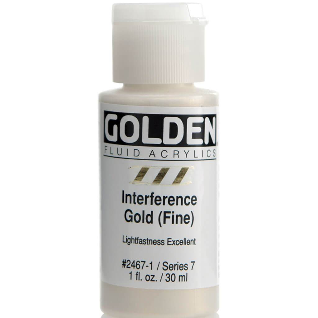 Golden Fluid Acrylic Interference Paint 1oz