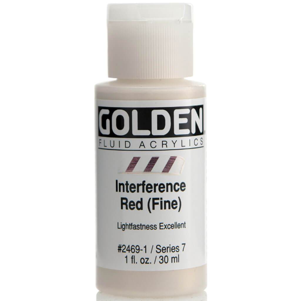 Golden Fluid Acrylic Interference Paint 1oz