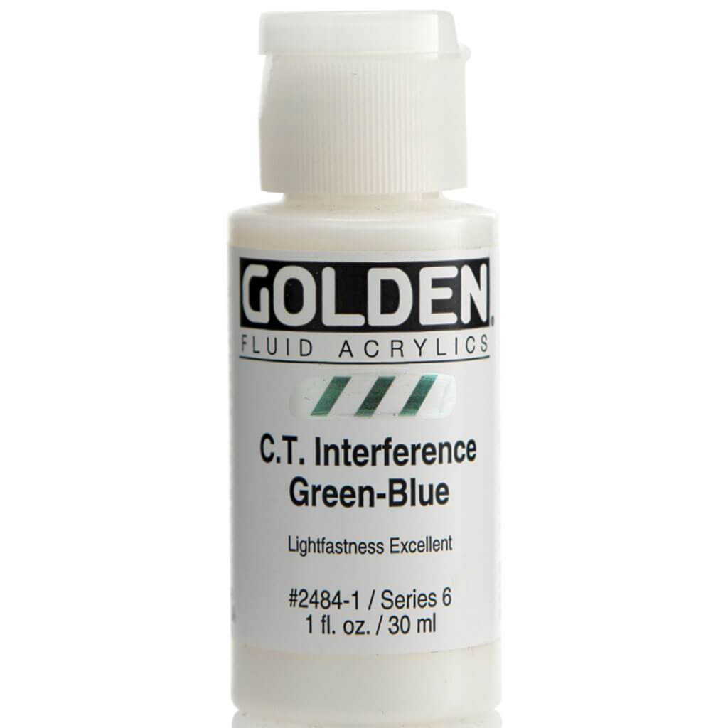 Golden Fluid Acrylic Interference Paint 1oz