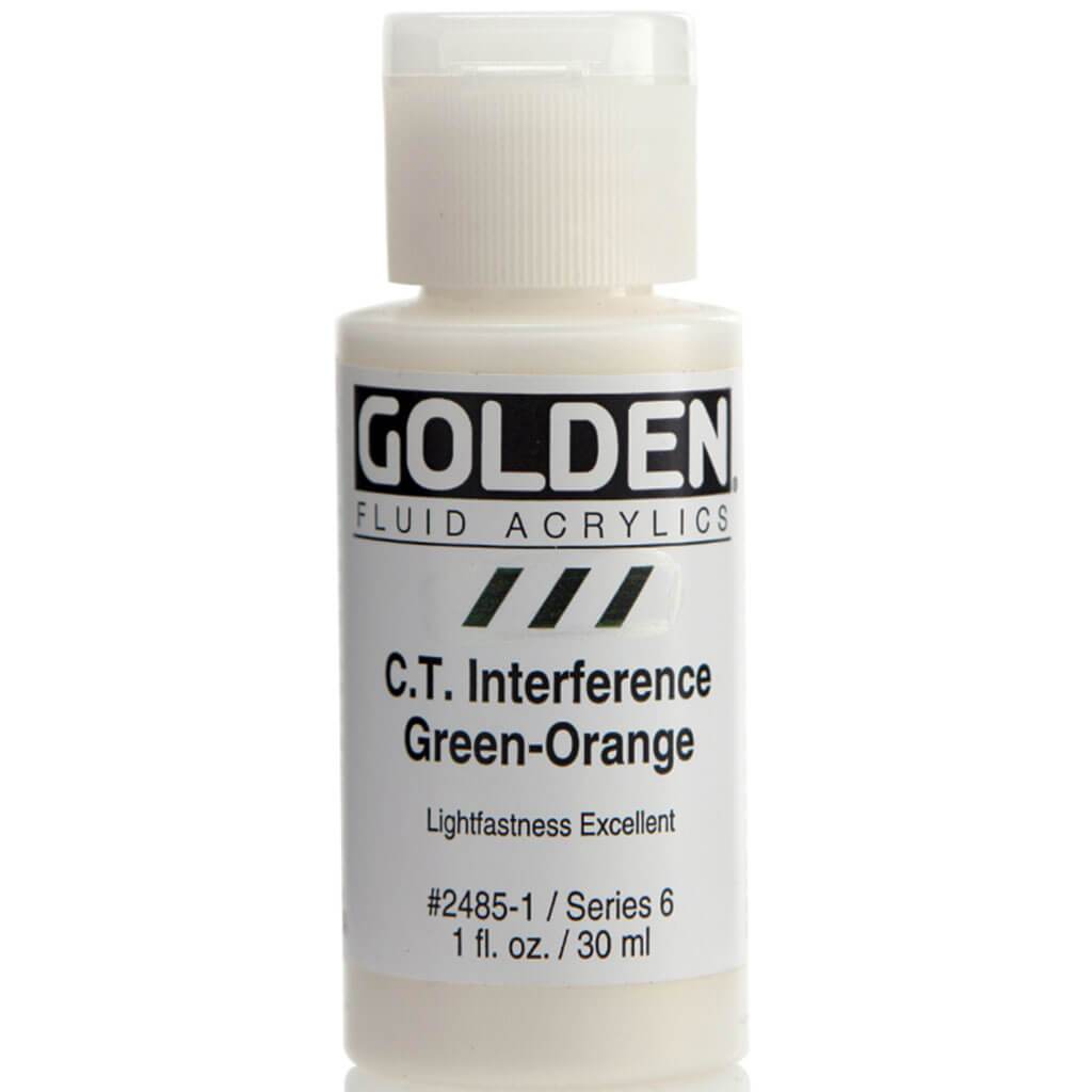 Golden Fluid Acrylic Interference Paint 1oz