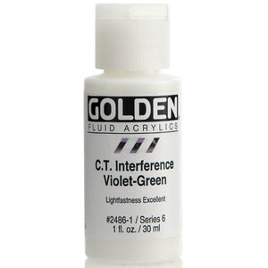Golden Fluid Acrylic Interference Paint 1oz