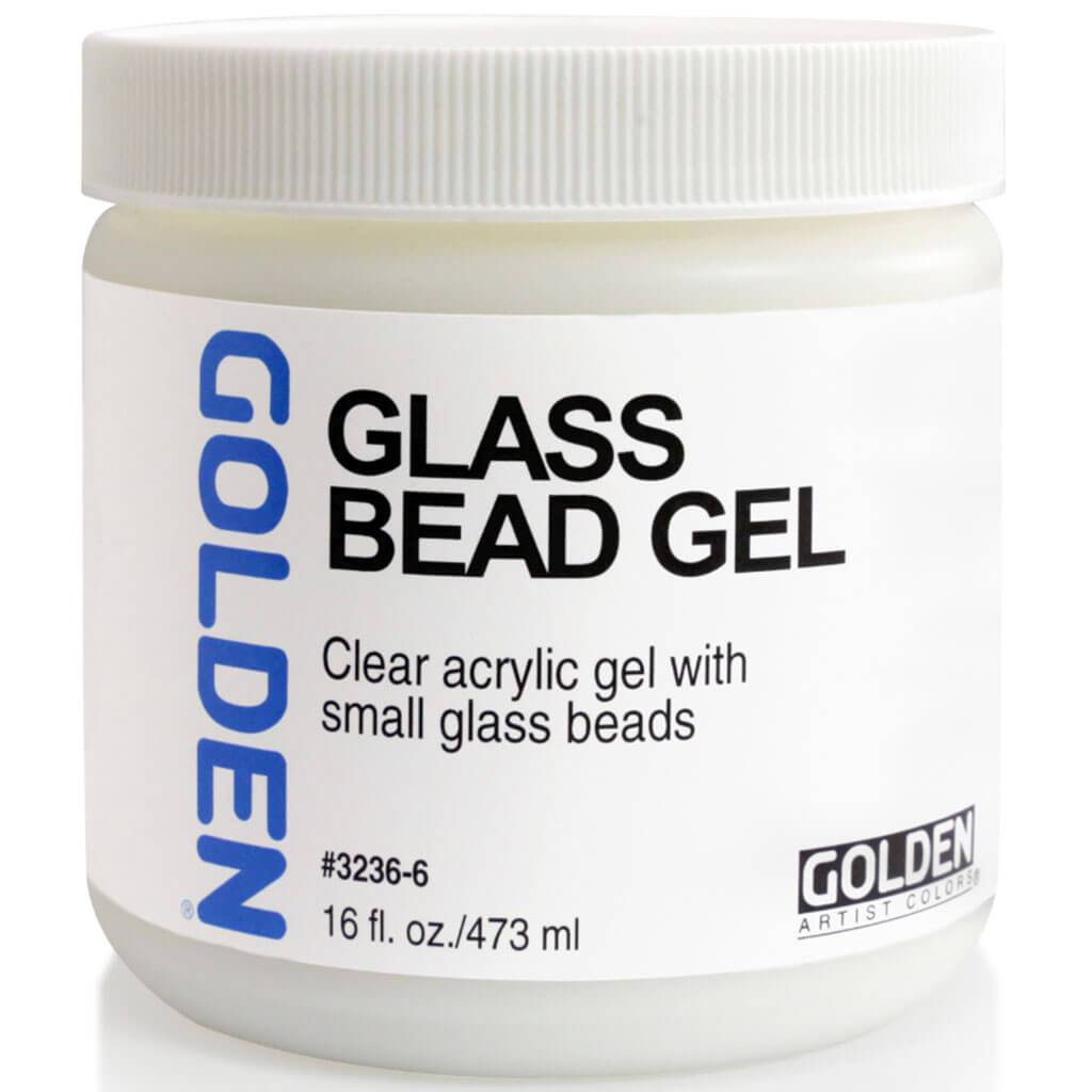 Acrylic Gel Medium Glass Bead 16oz