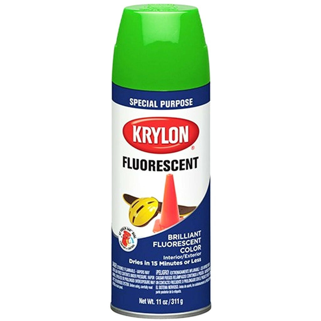 Spray Paint Fluorescent 11oz Green