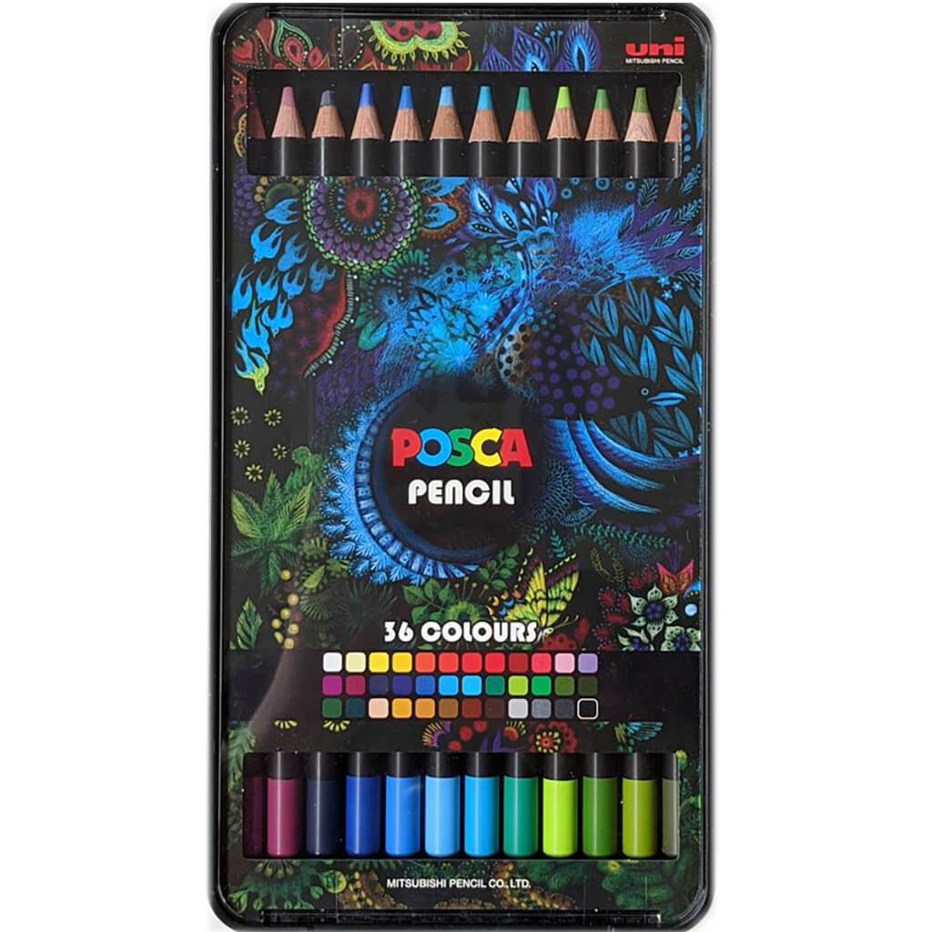 Posca Colored Pencil Set 36pcs