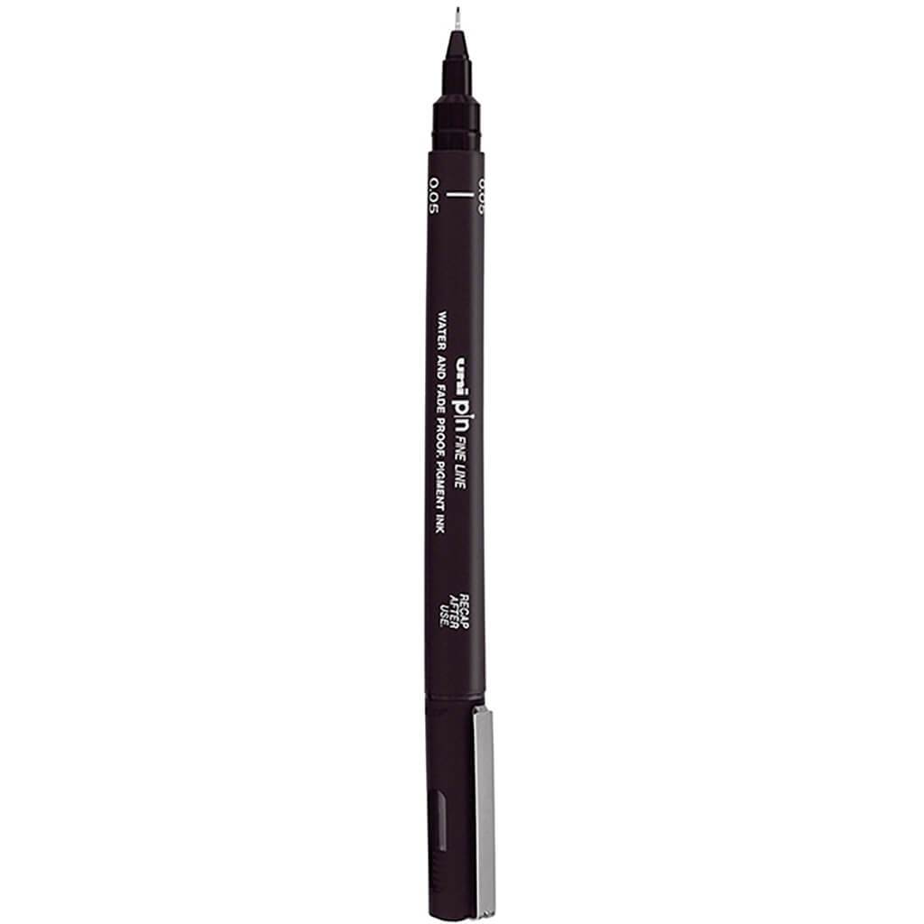 Uni Pin Fineliners .7mm Black