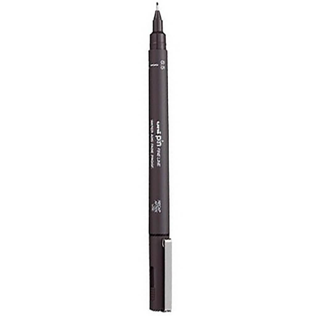 Uni Pin Fineliners .5mm Dark Gray