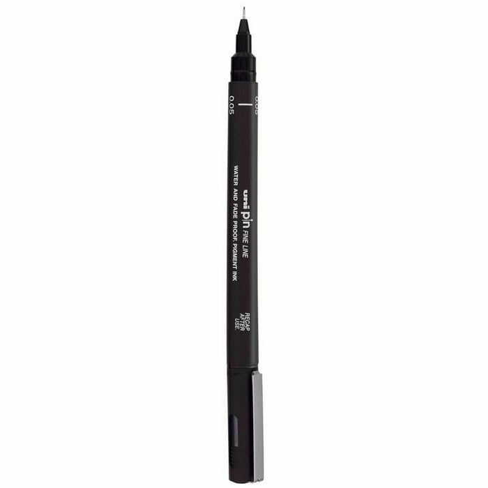 Uni Pin Fineliners .8mm Black