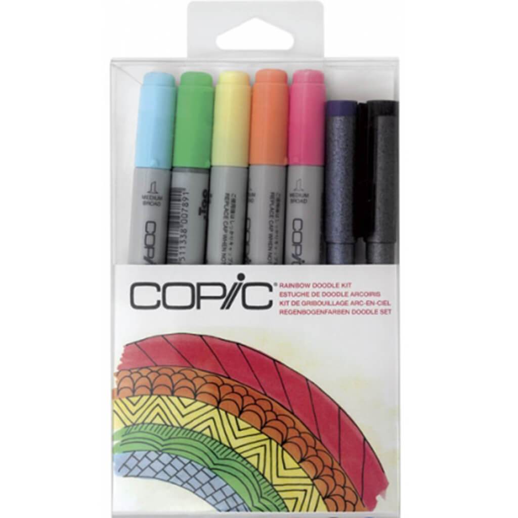 Copic Marker Rainbow Doodle Kit 5