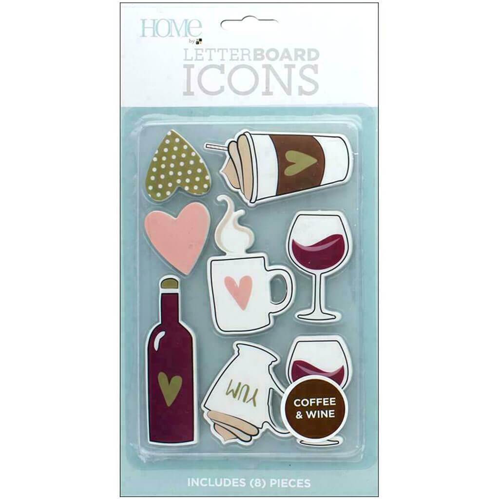 Coffee and Wine Icon Pack