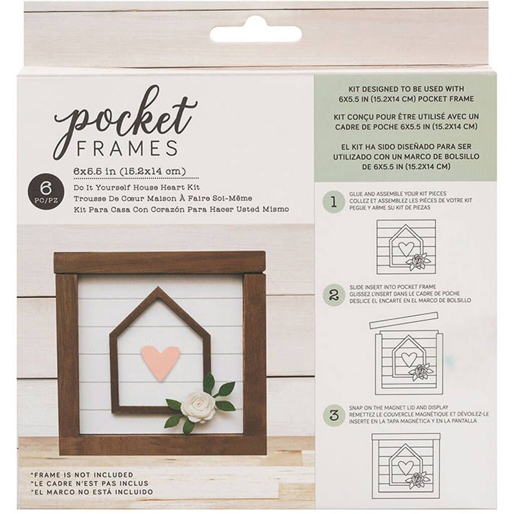 House Heart Do-It-Yourself Frame Kit