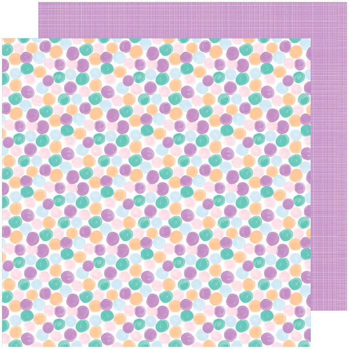 Amy Tangerine Stay Sweet Gum Drop Goodies Double-Sided Paper 12in x 12in