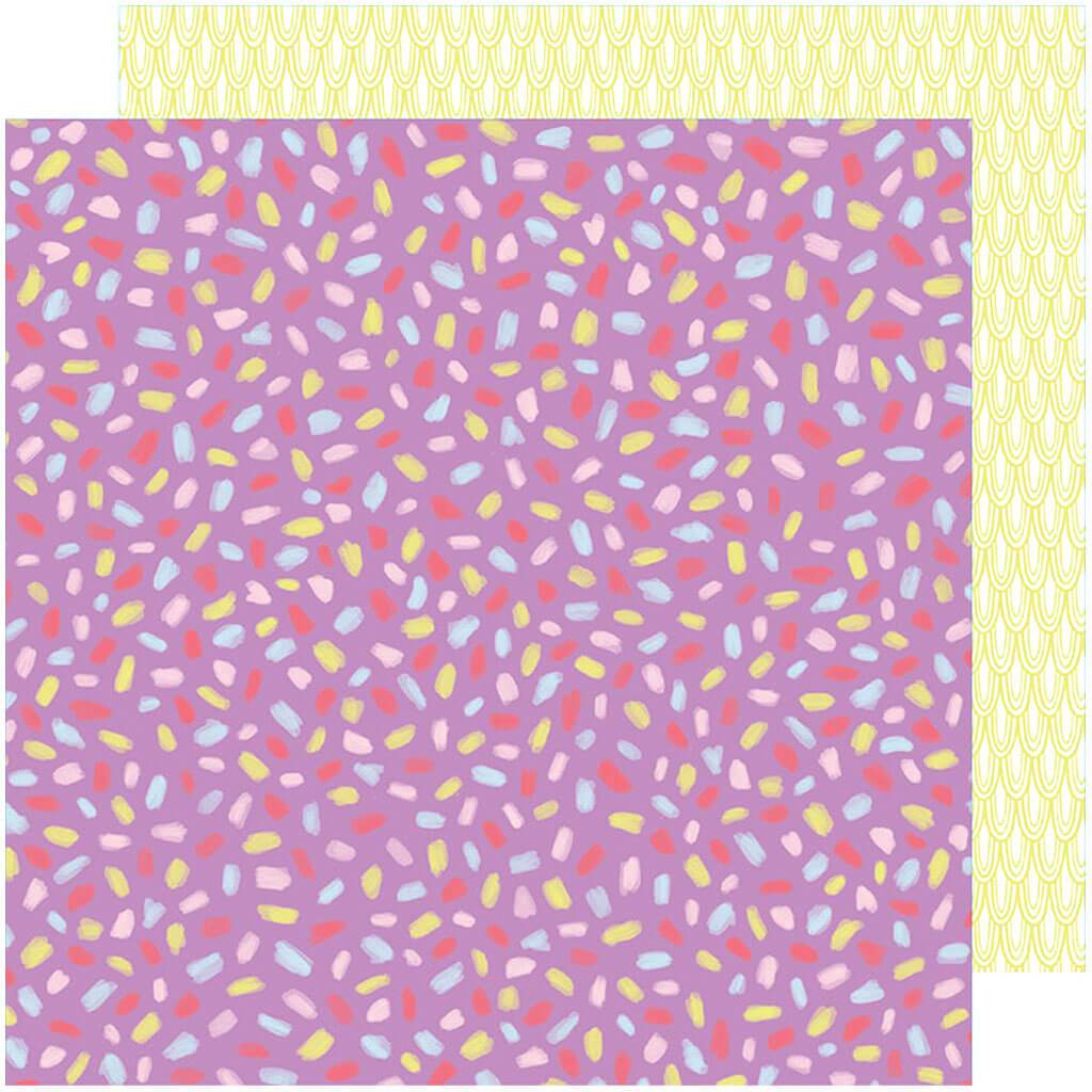 Cardstock Double-Sided Magenta Fiesta 12in x 12in