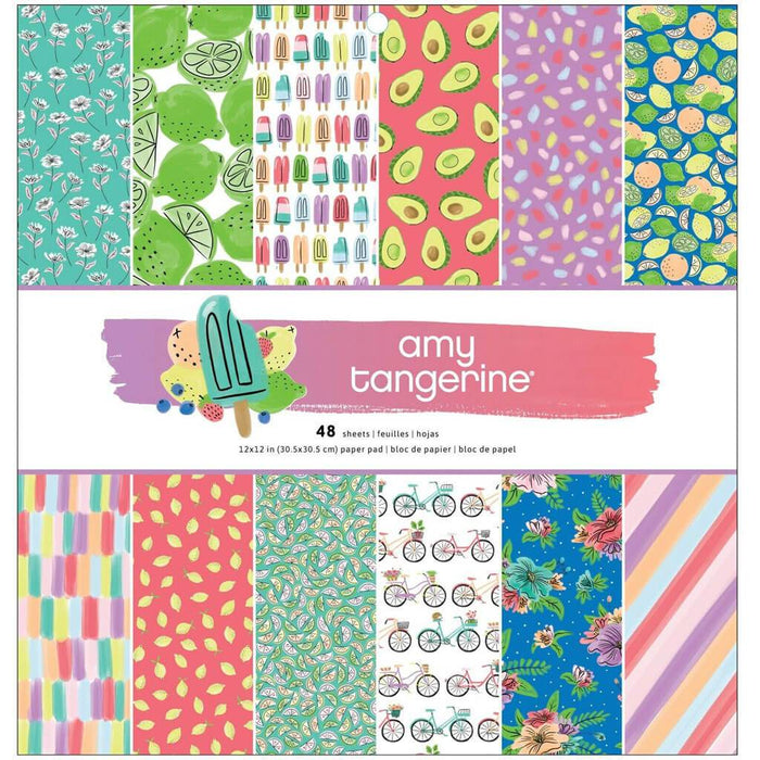 Amy Tan Single-Sided Paper Pad 12in x 12in- Stay Sweet