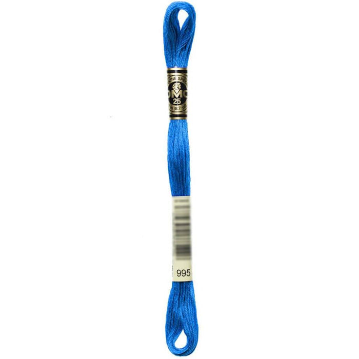 Dmc Floss Dark Electric Blue Blue 