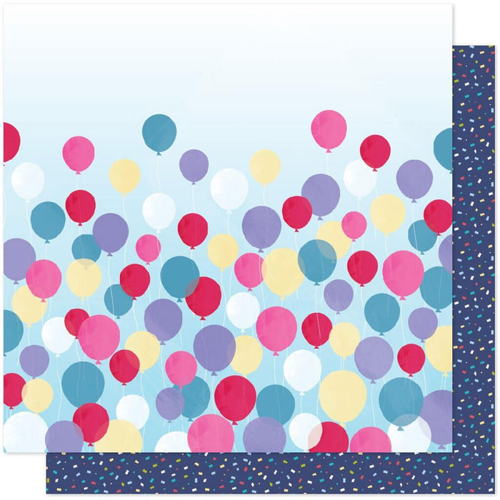 Double Sided Cardstock Paper Time to Party 12in x 12in