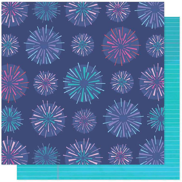 Double Sided Cardstock Paper Sparkly Sky 12in x 12in