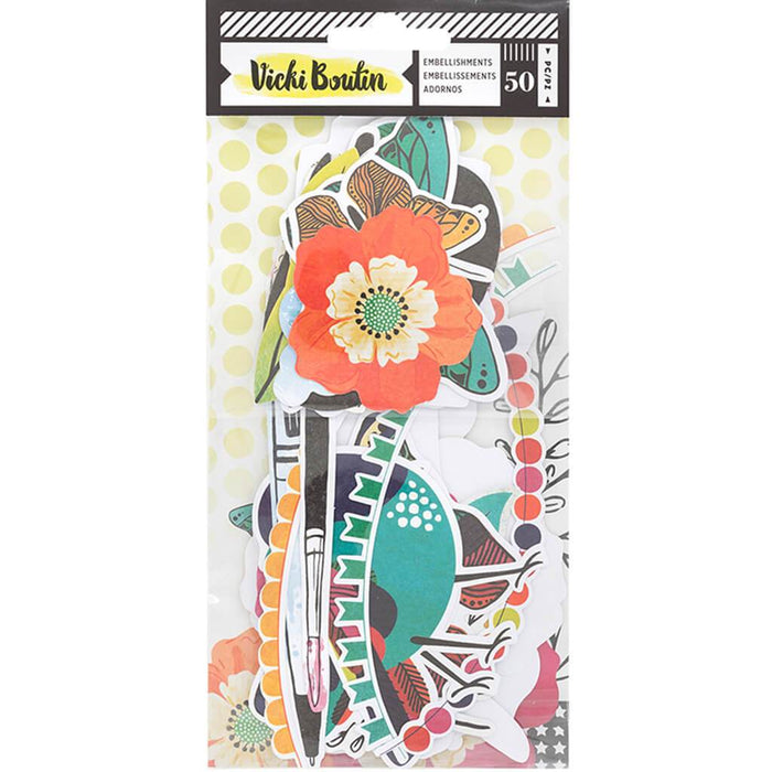 Vicki Boutin Color Kaleidoscope Ephemera Icons