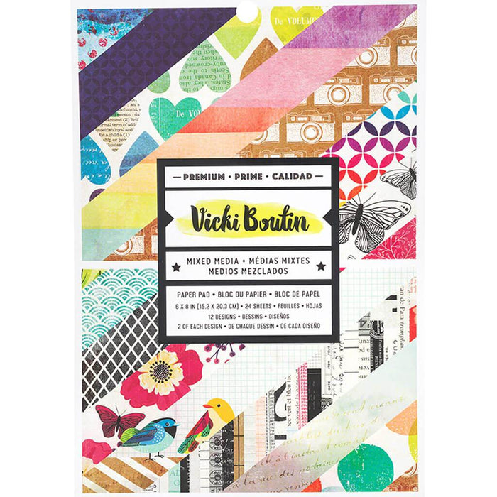 Vicki Boutin Color Kaleidoscope 6in x 8in Paper Pad