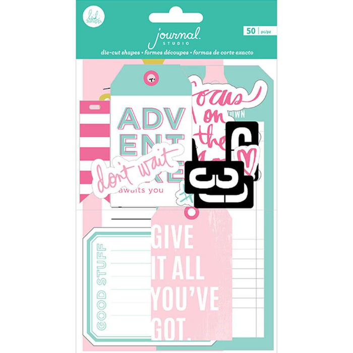 Heidi Swapp Journal Studio 50pcs Collection Ephemera Die Cut Shapes