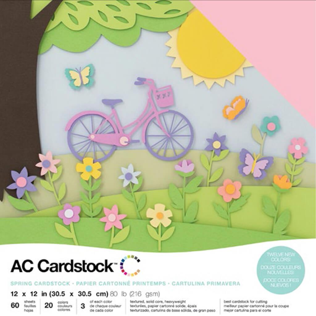 Cardstock Pack 12in x 12in Spring