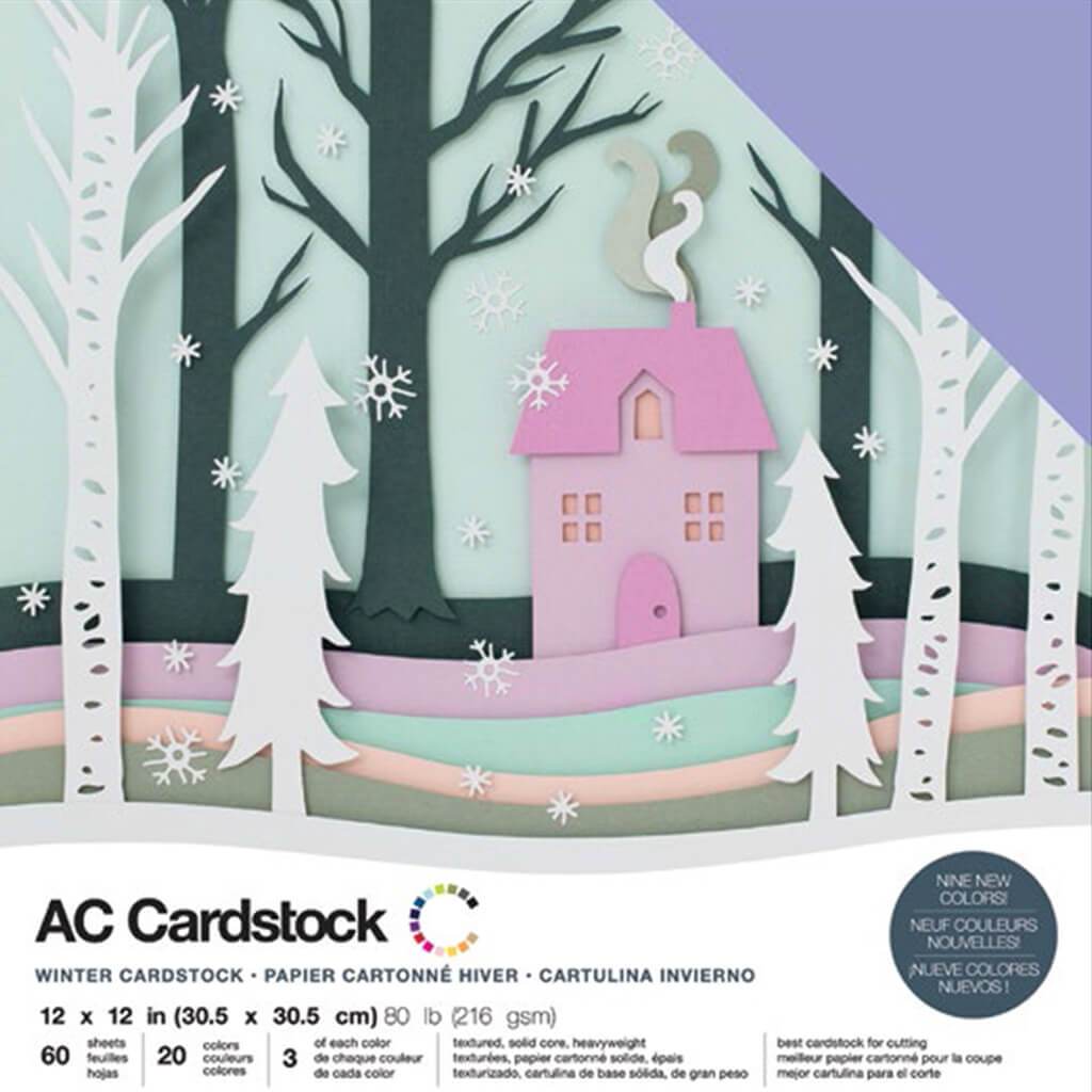 Cardstock Pack 12in x 12in Winter