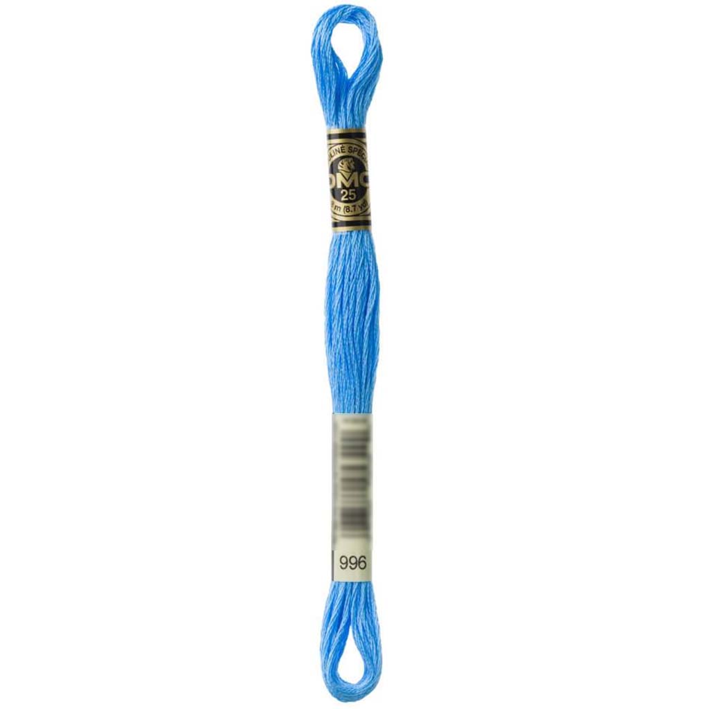Dmc Floss Medium Electric Blue 