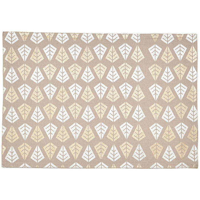 Linear Tree Table Runner Champagne