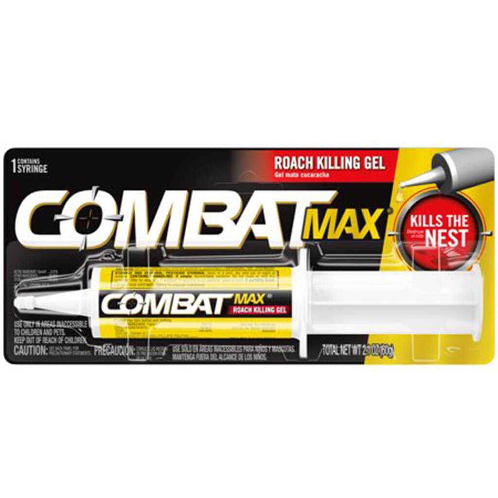 Combat Source Kill Max R3 Advanced Formula Roach Gel Syringe 2.1oz