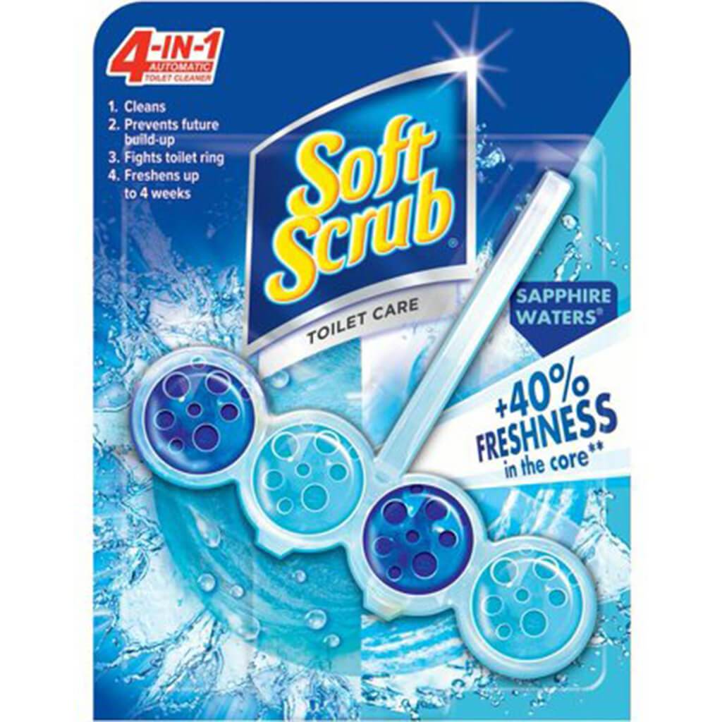 Soft Scrub 4-in-1 Toilet Care Sapphire Waters Max