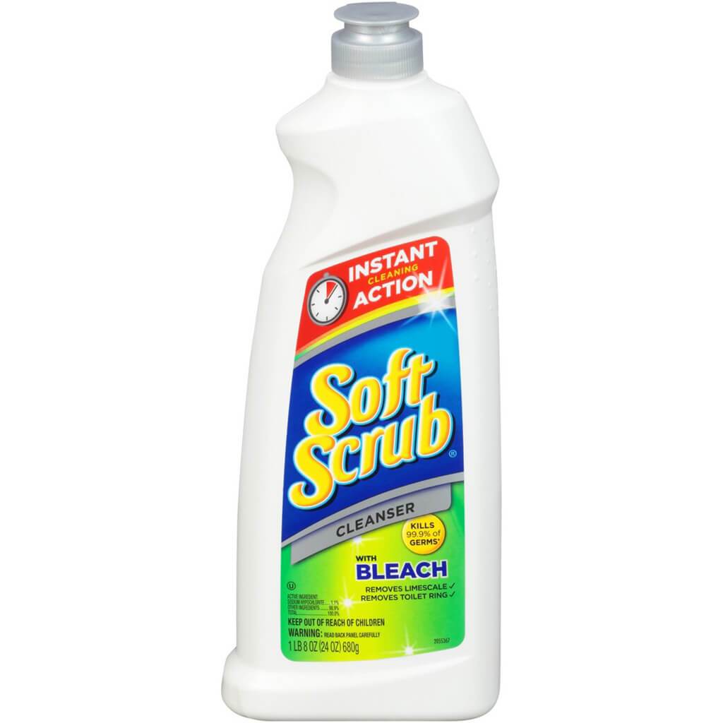 Soft Scrub Cleanser with Bleach 9/24oz