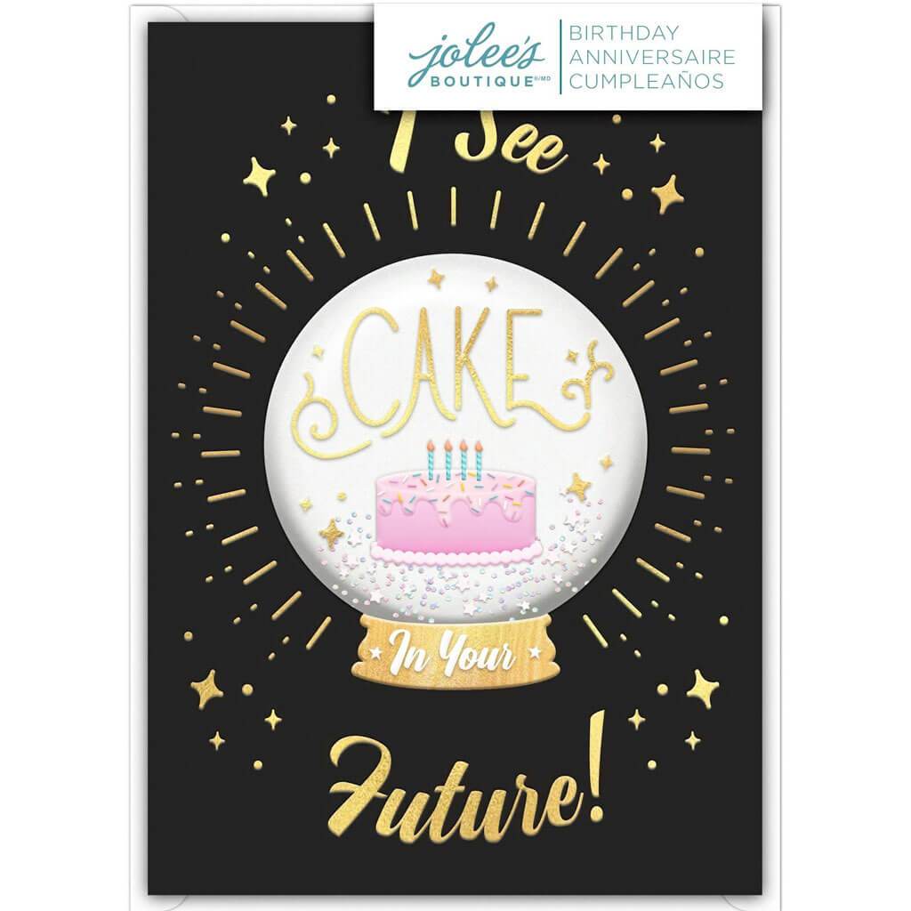 Jolee's Boutique I See Cake Birthday Greeting Card