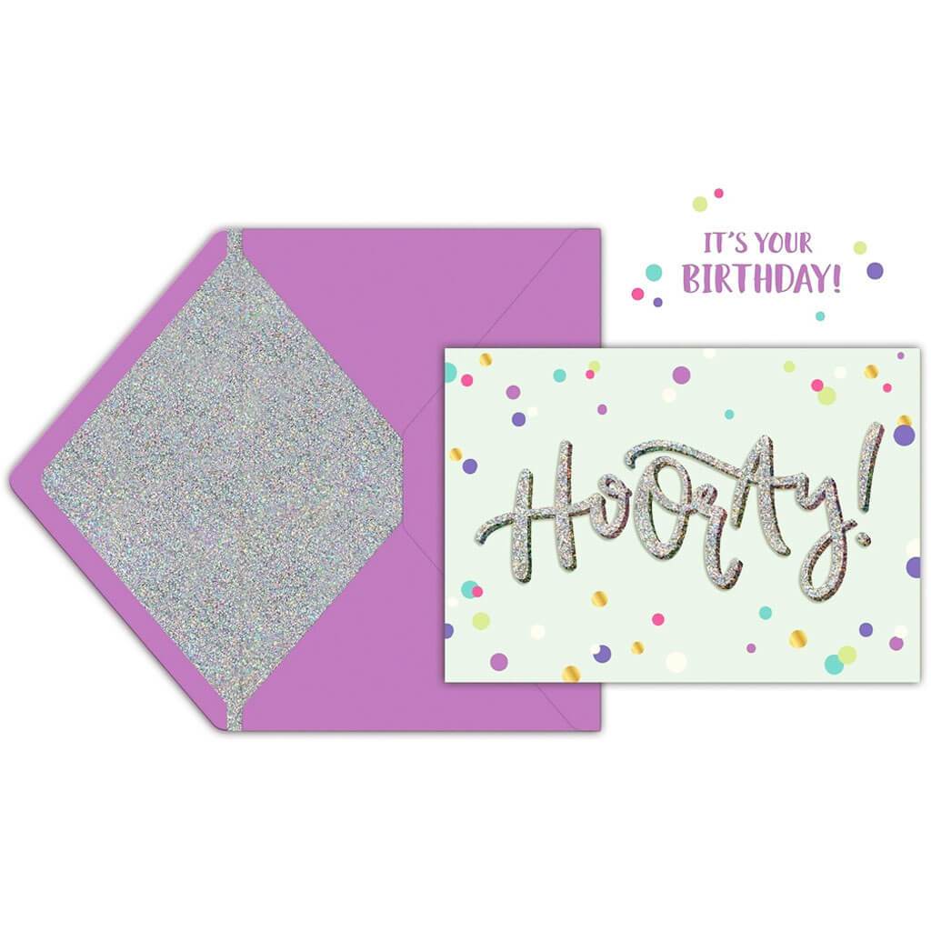 Hooray Greeting Card