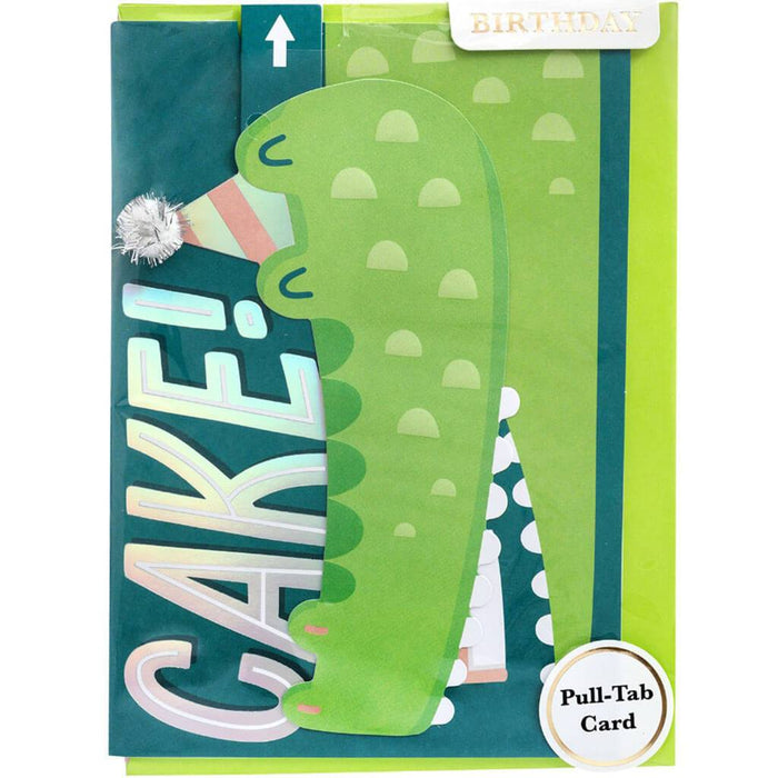 Greeting Card Birthday Cork Cake – Premium Birthday Greeting Card with Envelope