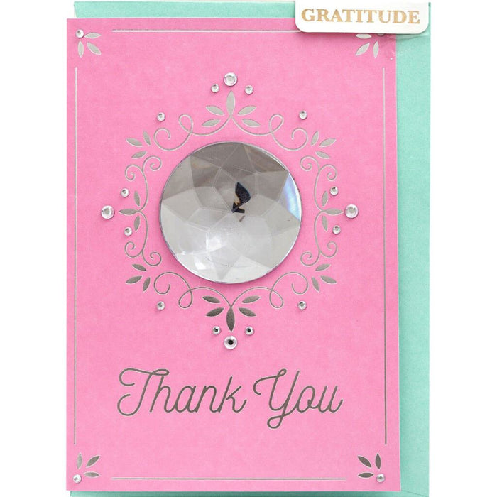 Pink Paislee You Are A Gem Greeting Card Gratitude