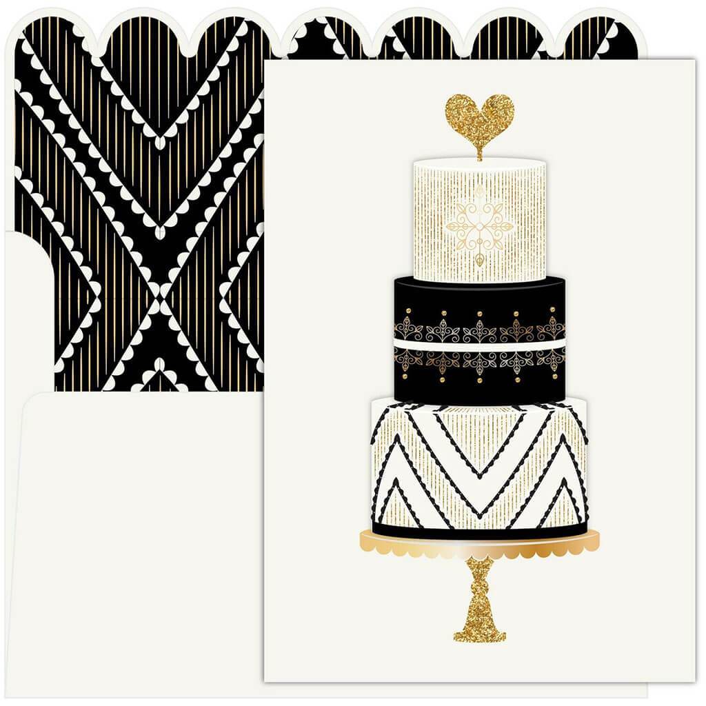 Greeting Card Wedding Cake