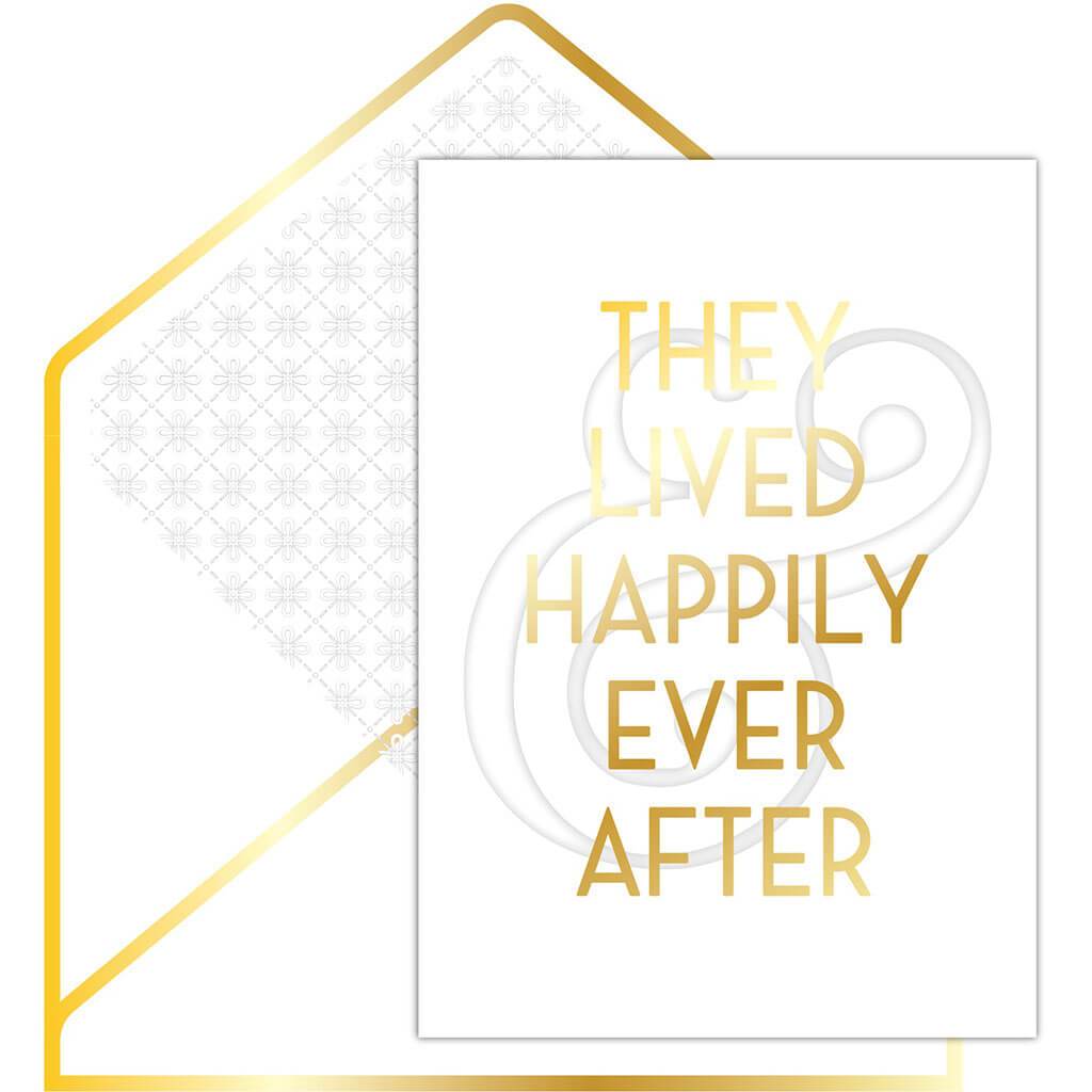 Greeting Card Happily Ever After with Envelope