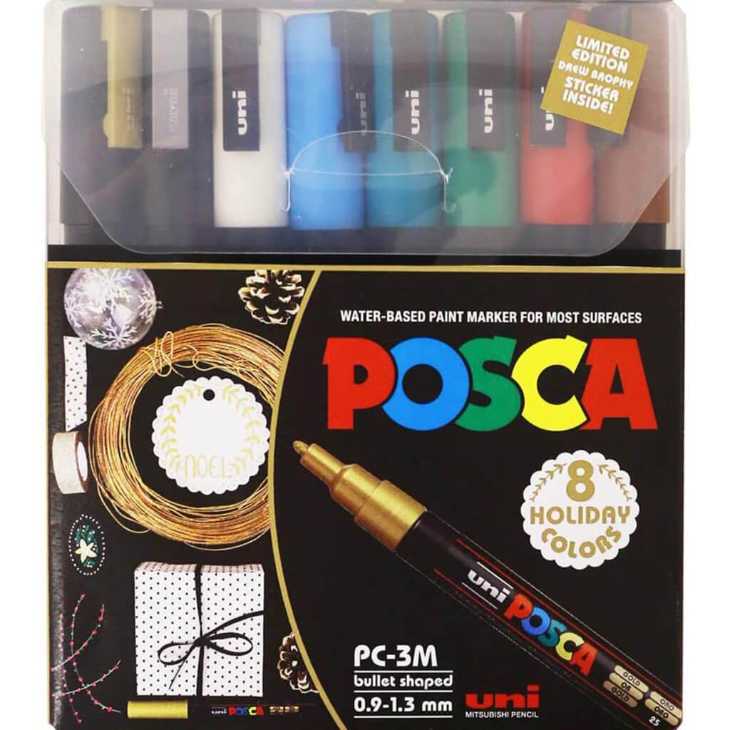 Posca Paint Marker 3M Holiday