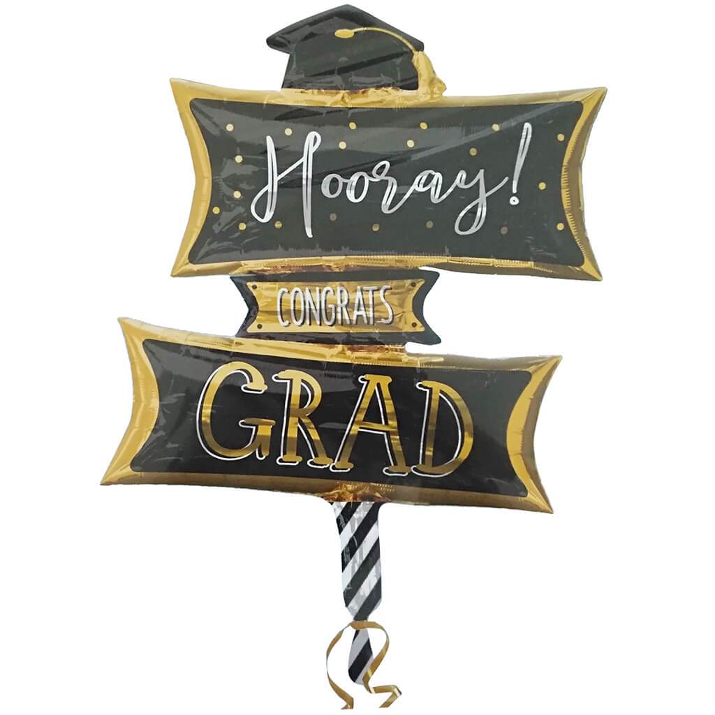 Supershape Foil Balloon Grad Sign 23 x 32