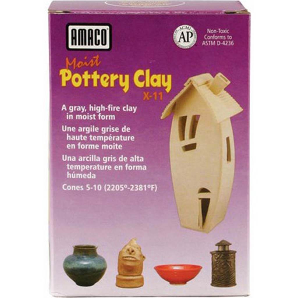 Moist Pottery Clay 25lbs.