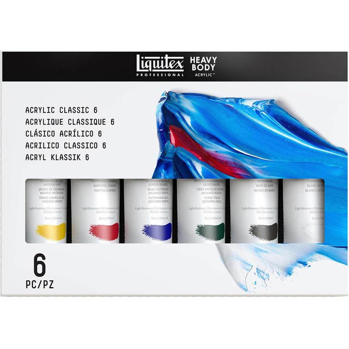 Liquitex Classic 6 Artist Acrylics