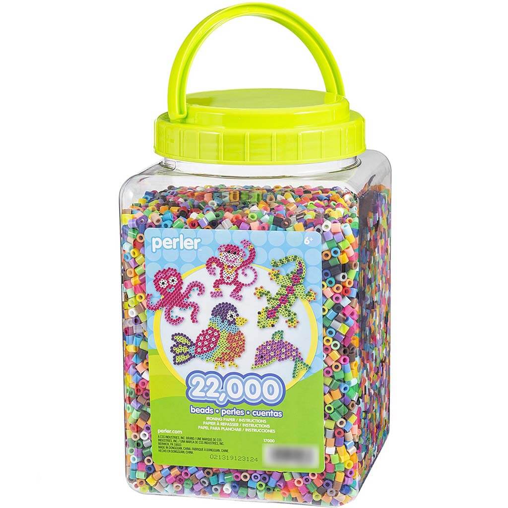 Perler Bead Jar Multicolor 22000pc