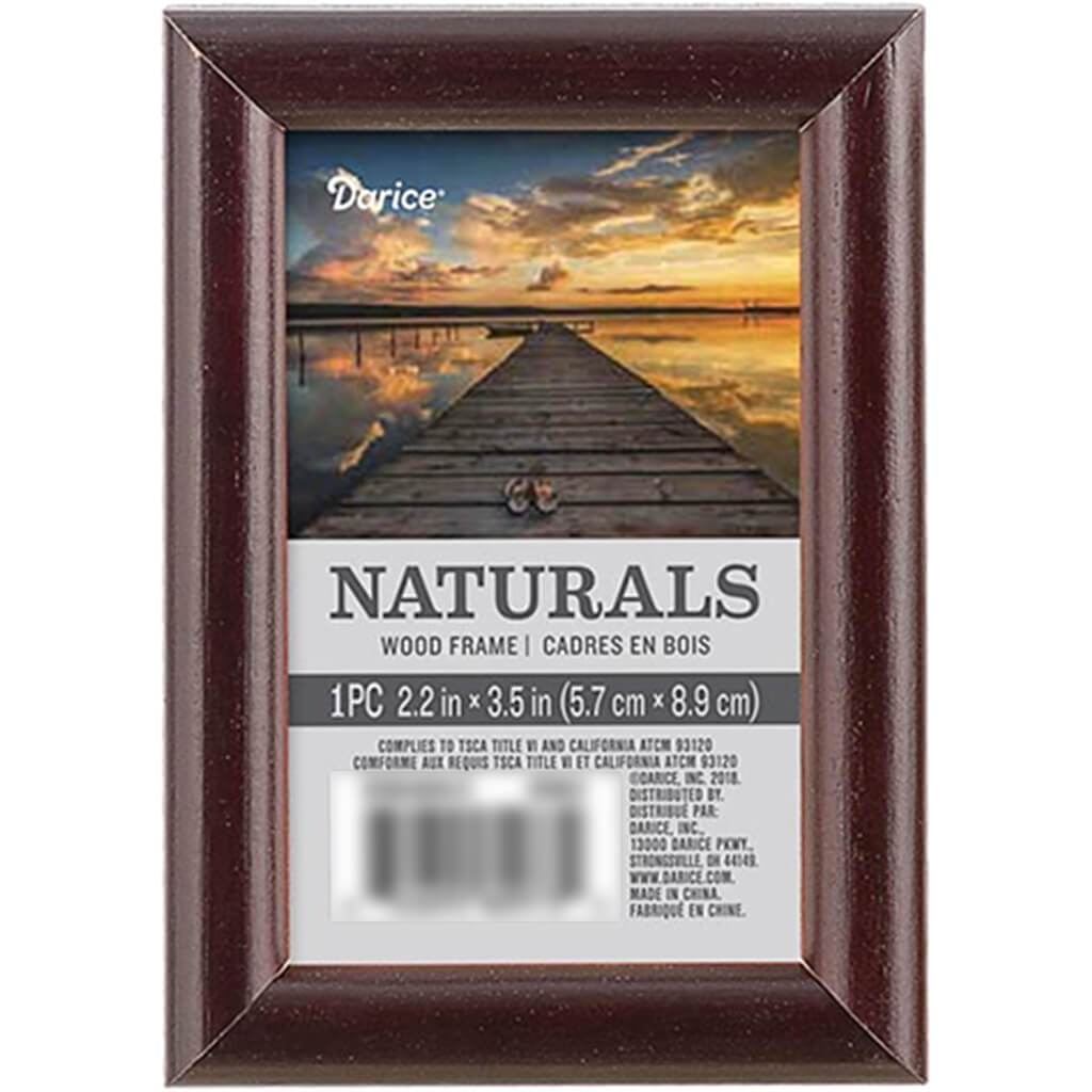 Mini Value Frame - Wood - 2.25 x 3.5 inches