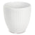 Ceramic Flower Pot White, 5.12in