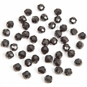 Faceted Plastic Beads