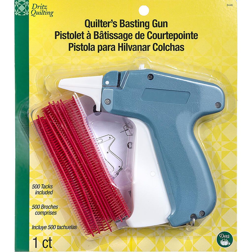 Quilting Basting Gun with 500 Tacks